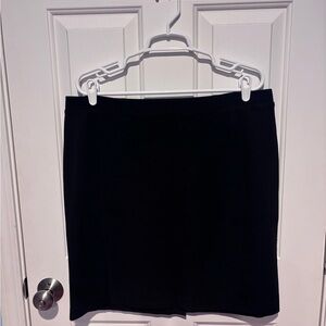 Simply Vera Vera Wang Elegant Black Mini Skirt